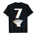 Number 7 Matching 67 Meme Halloween Costume Men Women Kids T-Shirt, Size Large