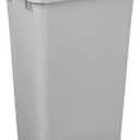 Hardware Resources Gray 50 Quart Plastic Waste Container