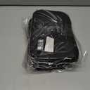 3 x Electronics Charger Organizer - Travel Cable Case for Cords, Chargers, and Tech Accessories (Black)