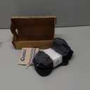 Ozaiic Pilates Socks for Women Non Slip Grip, Yoga Socks with Grippers for Barre, Hospital, Ballet, Dance, Barefoot Workout (One Size, 4 Pairs - Navy/D.gray/ D.green/D.purple)