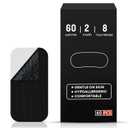 Black Premium Tape (60 Pack), Easy to Use, Convenient to Carry, Strong Adhesive Tape Multi