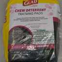 Glad for Pets Activated Carbon Puppy Training Pads with Chew Deterrent, 23x23 | Ultra Absorbent, Odor Control, Heavy Duty Puppy Potty Training Pads| New & Improved Quality Puppy Pee Pads