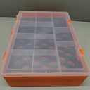 1set Model Paint Organizer with 60 Holes (Diameter 32.5mm) Pigment Bottle Storage Suitcase Dual-layer Portable Box SN03S Miniature Paint Storage
