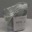 P-ZOONPE Dog Food Container, 3-5 Lb Dog Food Storage Containers with Airtight, Large Pour Spout Cat Food Container with Measuring Cups, Portable Travel Pet Food Storage Container (Green)