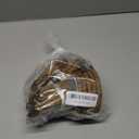 PATIKIL 3inch Embroidery Hoops, 15Pieces Imitated Wood Circle Frame Cross Stitch Hoop Ring for Embroidery Art Craft Sewing Ornaments Hanging Decoration