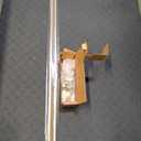 Ivilon Drapery Treatment Window Curtain Rod - Acrylic Ball 1 inch Pole. 72 to 144 Inch. Warm Gold