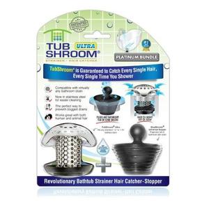 Pack Of 6 TubShroom Ultra Revolutionary Stainless Steel Bath Tub Drain Protector Hair Catcher Pack Of 6 TubShroom Ultra Revolutionary Stainless Steel Bath Tub Drain Protector Hair Catcher