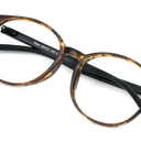 VisionGlobal Blue Light Blocking Glasses for Women/Men, Anti Eyestrain, Computer Reading, TV Glasses, Stylish Oval Frame, Anti Glare(Leopard,+1.75 Magnification)