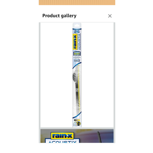 Rain-X Acoustix 26" Wiper Blades (Pack Of 1), Whisper Quiet Automotive Replacement Windshield Wipers, Plasma Treated & Graphite-infused Coating for Smooth Performance & Long-lasting Durability