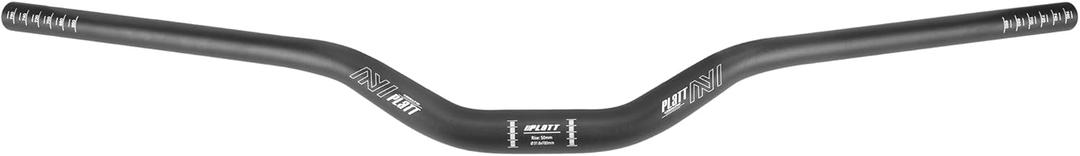 PLATT 25.4/31.8mm Mountain Bike Riser Handlebar, (30mm, 55mm, 70mm, 90mm,120mm,160mm) High Riser Aluminum Alloy MTB Bicycle Bar (31.8mm-780mm, 50mm Rise)