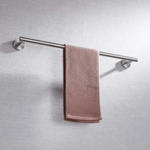 Miyili 24-Inch Bathroom Towel Bar SUS 304 Stainless Steel Towel Holder Rack Wall Mount Brushed Finish, A01N60A