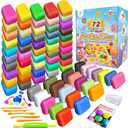 Magic Clay - Air Dry Clay 72 Colors, Modeling Clay for Kids with Tools, Soft & Ultra Light, Toys Gifts for Age 3 4 5 6 7 8+ Years Old Boys Girls Kids