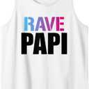 Rave Rainbow Owl House EDM Festival Raver Animal EDC T-Shirt, Large