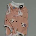 ANWA Cat Recovery Suit - Breathable Cat Onesie for Cats After Surgery Female, Kitten Surgery Recovery Suit Female Abdominal Wounds (Small, Alpaca)