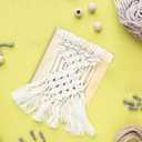 Tosnail 40 Pack 6.5 x 8.66 Inches Beginners Wooden Looms, Notched Weaving Loom for Adults, Darning Beading Boards, Basket Weaving Tools Kit for Crafts Project, Knitting, Sewing, Crochet