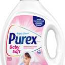 Purex Liquid Laundry Detergent, Ultra Concentrated, Baby, 82.5 Ounce, 165 Loads