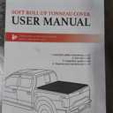 Soft Roll-up Truck Bed Tonneau Cover for Dodge Ram 1500 2002-2018, 1500 Classic 2019-2023, Ram 2500 2003-2023, Ram 3500 2003-2023, Fleet side 8 ft 96.3 98.3 in Bed