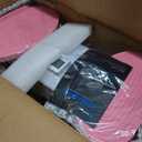 Merach Rocking Steppers for Exercise at Home, 3D Motion Stair Stepper with Resistance Bands for Full Body Workout & Low-Impact Balance Board, 330 LBS Loading Capacity Exercise Equipment, Pink