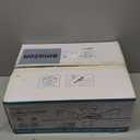 Ceiling Fans with Lights, 46 inch Modern Black Low Profile Ceiling Fan with Light and Remote App Control, Flush Mount, Quiet DC Reversible, Dim Led Ceiling Fan for Bedroom Kitchen Indoor/Outdoor Patio