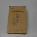 INPHIC A9 Explorer Wireless Mouse for Laptop, 2.4G/Bluetooth 5.0, RGB Lighting, 2400 DPI, Visible Battery, Type-C Charging