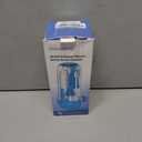 Electric Bottle Brush Cleaner, Portable Rechargeable Baby Bottle Cleaner Kit for Travel with Silicone Nipple & Straw Brush, Drainage Rack, Storage Box(Sky Blue)