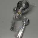 Measuring Cups and Spoons Set of 13, Stainless Steel 5 Nesting Measure Cups Set & 6 Measuring Spoons Set & 1 Leveler +1 Spoon Clip - Kitchen Baking Tools for Cooking., 5.79 x 5.79 x 2.64 inches