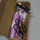 5 in 1 Electric Bottle Brush Cleaner Compatible Stanley Bottle Brush Straw Cleaner Multifunction Rechargeable IPX6 Waterproof Extra Long Design for Stanley Cup, Sports Bottle and More (Purple-1)