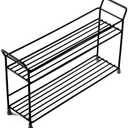 Multi-Functional Kitchen Spice Shelf countertop Spice Rack Multi-Tier Stackable Spice Organizer, Suitable for Cupboards and Worktops(A-Shelf 4pcs)