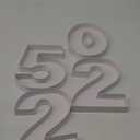 8inch 2025 of Class Graduation Cardboard Number Fillable Charcutrerie Board Sweet Treat Party Decorative Box (2025)