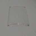 Acrylic Menu Board for Kitchen Weekly Meal Planner Magnetic Planning Board w/ 2 Markers, Clear Weekly Calendar for Fridge Refrigerator Dry Erase Board Noteboard, To Do Grocery Shopping List, 12x9