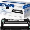 1-Pack Black Compatible DR223CL Drum Unit Replacement for Brother DR-223CL Drum Works with Brother MFC-l3770CDW MFC-l3750CDW MFC-l3710CW HL-l3290CDW HL-l3270CDW HL-l3210CDW HL-L3230CDW Printer