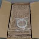 Chenille Stair Treads Non Slip 10pcs Comfortable Stair Runner for Wooden Steps Rubber Backing Stairs Carpet Treads Indoor Staircase Covers Mat with Rubber Backing for Pets Kids 8"X30" Beige