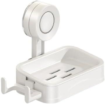 No Drilling Self Adhesive Bar Soap Holder for Kitchen, Soap Dish for Shower Soap Dish for Bathroom Sink Durable, Easy Installation, Space-Saving Design, Ideal for Bathroom and Kitchen Small