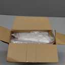 100 Sets 50mm/1.97 Inch Square Button Parts, Include 50 Fridge Magnet Maker Supplies and 50 Pin Making Supplies for Square-Shaped Button Maker Machine, DIY Gift Crafts