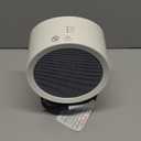 Gaiatop Portable Space Heater for Indoor Use, 1000W/600W Small Electric Desk Heater for Bedroom or Office, 2s PTC Ceramic Heating, Overheat & Tip-Over Protection, Cute Gifts for Women Men, White