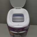Litter Genie Style Pail Cat Litter Box Waste Disposal System for Odor Control Includes 1 Square Refill Bag