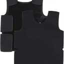 Sensory Compression Vest for Kids Sensory Processing Disorder Vest Deep Pressure Comfort for Autism, Hyperactivity, Mood Processing Disorders, Breathable, Form-Fitting, Kids (Small, Black)