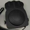 Car Heater Defogger Fan, Portable 30 Second Fast Heating Defrost Defogger Cooling Space 3-Outlet Plug in Cig Lighter Demister, 2 in 1 Automobile Windscreen Fan12V 200W Auto Ceramic Heater