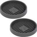 Plunger Holder & Tray - Air Drying Mat for Toilet Plunger, Quick Drying Stand (2pcs)