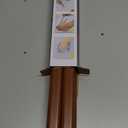 ZhiYo Wire Covers for 2 Cords, Wire Hider on Wall Mounted, Cord Cover Kit, Cable Cover Paintable, Cable Concealer for Extension Cord, Ethernet Cable, Speaker Wire Hider, Brown W0.7in H0.4in