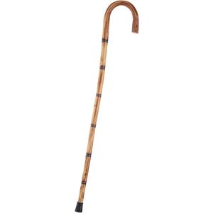 Dress Up America Classic Wooden Costume Cane Lightweight Vintage Gentleman Walking Stick Kids 32 & Adult 35.5 Victorian, Magician, Formal, Halloween & Cosplay Accessory