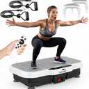 Zoomsnail Vibration Plate Exercise Machine, 8000 Vibrations/min Adjustable Fitness Platform, 400 Lbs Capacity Whole Body Workout Extra Large Size Platform with Bluetooth for Weight Loss, Women & Men
Amazon's Choice