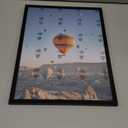 RUN HELIX 11x15 Picture Frame, Wall Gallery Photo Frames,Stable and Sturdy Black Frame with High Definition Plexiglass,11x15 Poster Photo Frame,Horizontal and Vertical Formats for Wall Hanging, Black