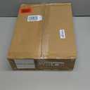 Stainless Steel Cat Litter Box, Odor Free Metal Litter Box with High Sides Lid, Open Top Low Entry Litter Pan Include Scoop Easy Cleaning Anti-Scratch Kitty Cat Box Anti-Urine Leakage, Non-Sticky (Small, Light Grey(17.5 in))