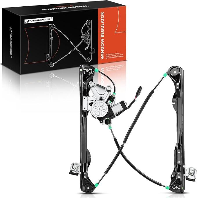 A-Premium Front Driver Side Power Window Regulator with Motor (2-Pin)
Compatible with Ford Focus 2000-2007 (Not fit Hatchback 2-Door
