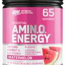 Optimum Nutrition Essential Amino Energy with Green Tea and Green Coffee Extract, Flavor: Watermelon, 65 Servings (1.29 Pound (Pack of 1)), BB Date: 07/2025