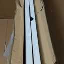 FDW Folding Half Portable Foldable Table for Parties Backyard Events (White, 6 FT 70 * 29) (White, 8 FT)