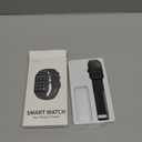 Smart Watch for Men Women, 1.57" Smartwatch (Answer/Make Call) , Fitness Tracker with 110+ Sport Modes, Heart Rate/Sleep Monitor, IP68 Waterproof, Bluetooth Calls, Smartwatches for Android iOS Black