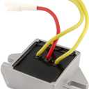 AUTOKAY 12 Volt Electrical Voltage Regulator 845907 394890 797375 LG691185 MIU14388 Fits for 192400 196400 226400 280700 351700 28M700 18HP to 24HP engines with 10A 13A 14A and 16A charging system