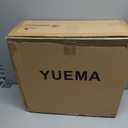 Battery Operated Powered 14 Inch Floor Fan High Velocity Rechargeable Fan Cordless Metal Blade Portable Fan for Camping Travel Patio Tent Indoor Outdoor 360 Degree Manual Tilt 12 Speed